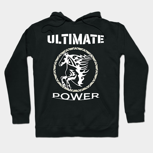 ultimate power strong Hoodie by summerDesigns